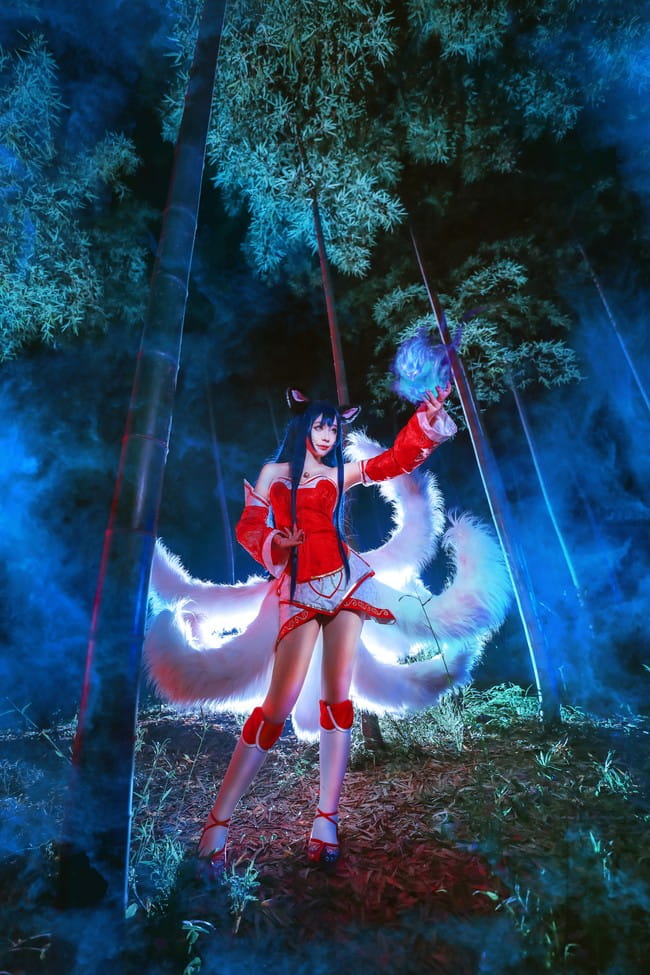 英雄联盟 阿狸cosplay