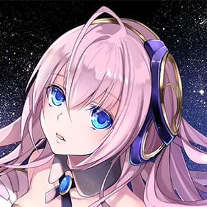 《巡音ルカ》 二次元头像女生呆萌