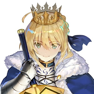 fate系列 saber阿尔托莉雅头像 动漫女生头像