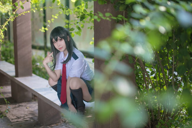 蛙吹梅雨-我的英雄学院cosplay
