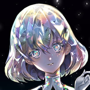 宝石之国 钻石 二次元头像女生呆萌