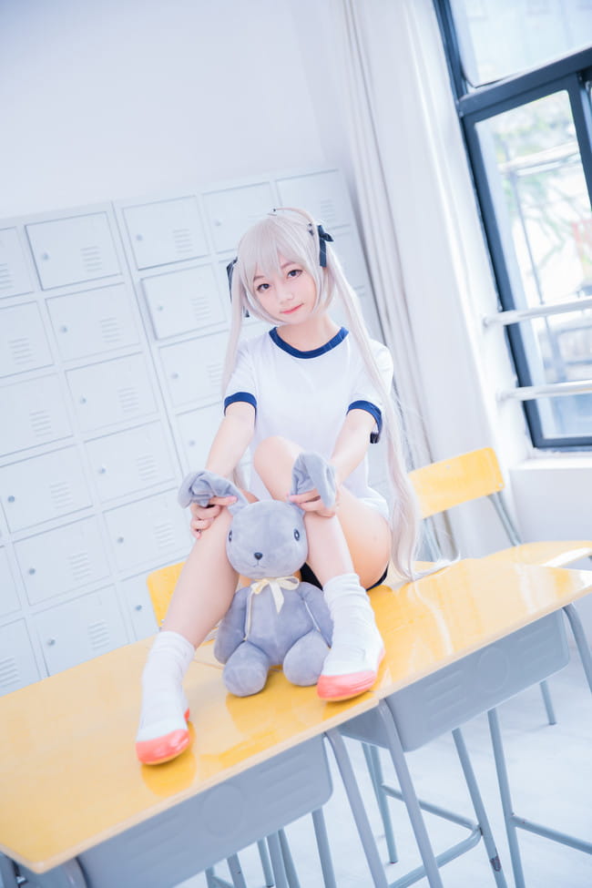 缘之空 春日野穹体操服 cosplay