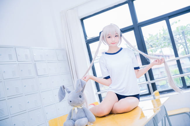 缘之空 春日野穹体操服 cosplay