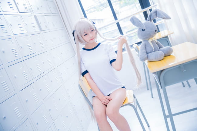 缘之空 春日野穹体操服 cosplay