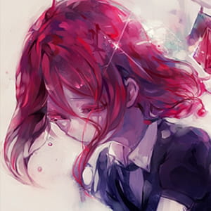 宝石之国 辰砂 二次元头像女生呆萌