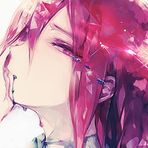 宝石之国 辰砂 二次元头像女生呆萌