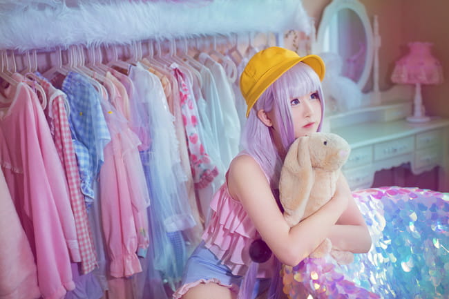 小林家的妹抖龙.康娜水着