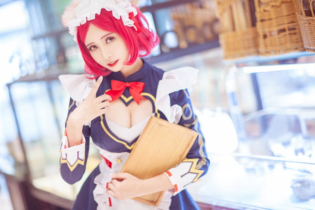 王者荣耀 女仆咖啡·妲己 cosplay