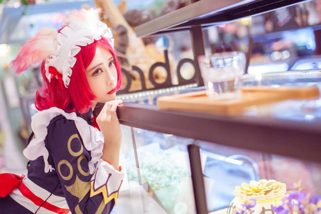 王者荣耀 女仆咖啡·妲己 cosplay