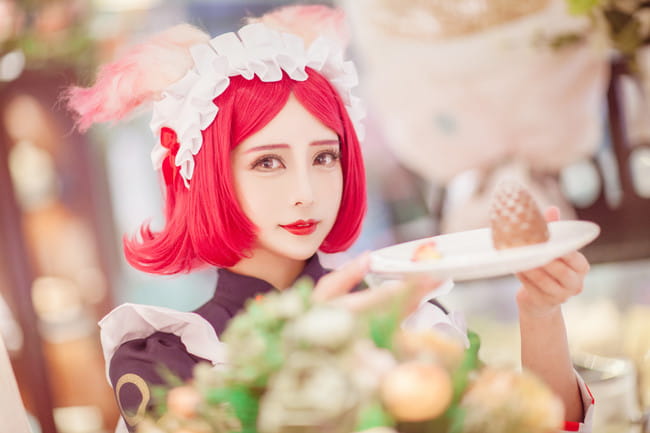 王者荣耀 女仆咖啡·妲己 cosplay