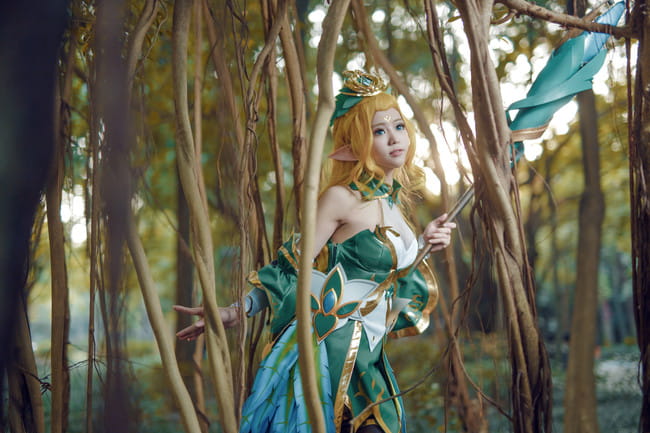 王者荣耀 王昭君 cosplay