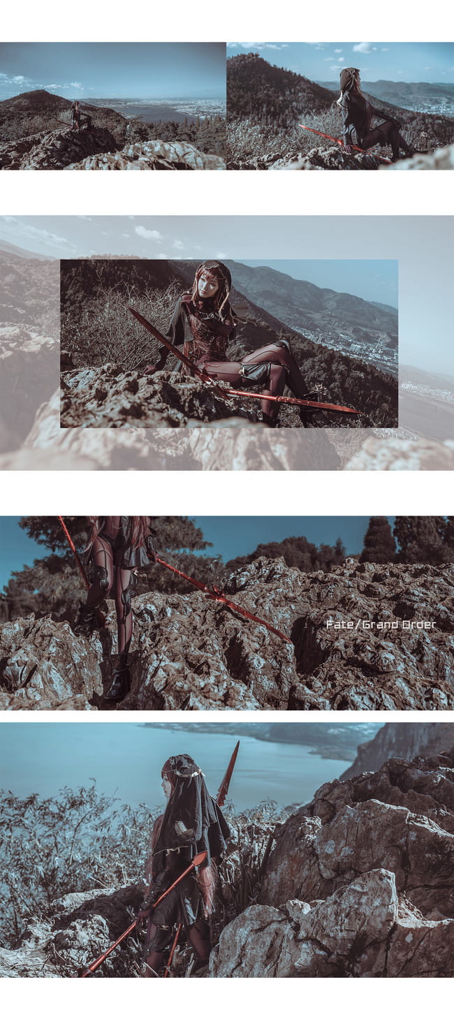 Fate/Grand Order LANCER 斯卡哈 cosplay图片