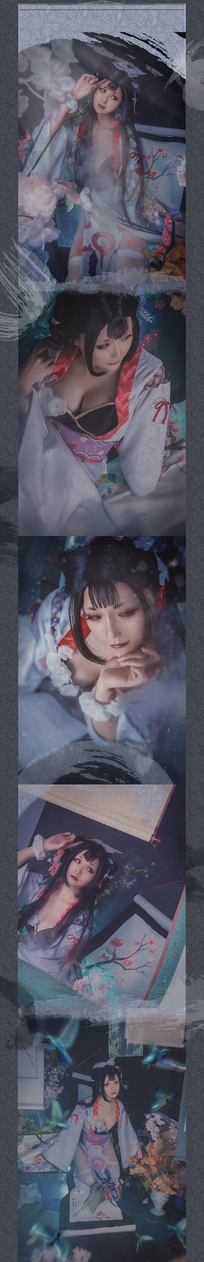 网易手游阴阳师 花鸟卷 cosplay图片(1)