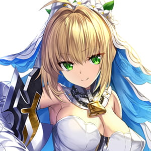 Fate 尼禄 二次元头像女生呆萌