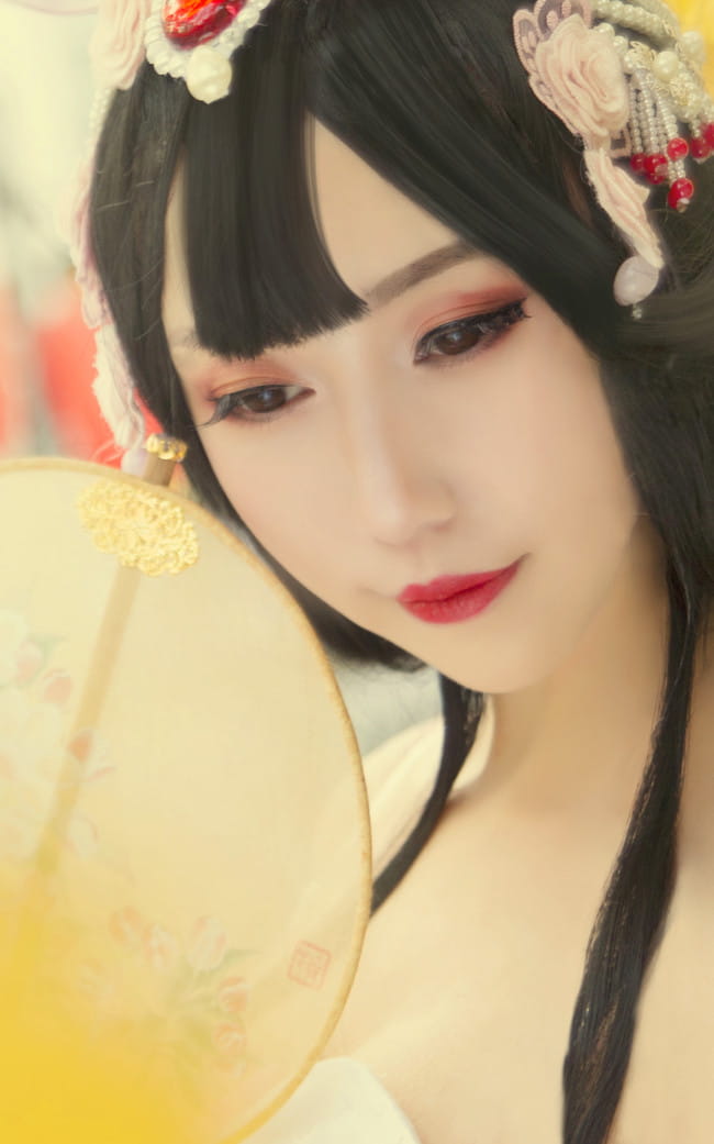 王者荣耀 游园惊梦 甄姬cosplay图片