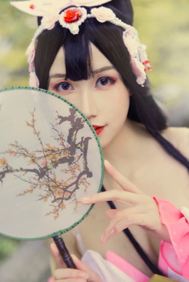 王者荣耀 游园惊梦 甄姬cosplay图片