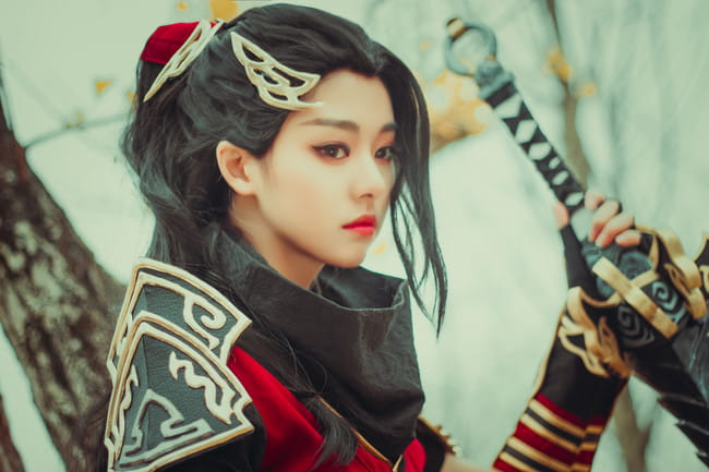血海苍凉刀光凝，浪子唱罢鹰长鸣。cosplay