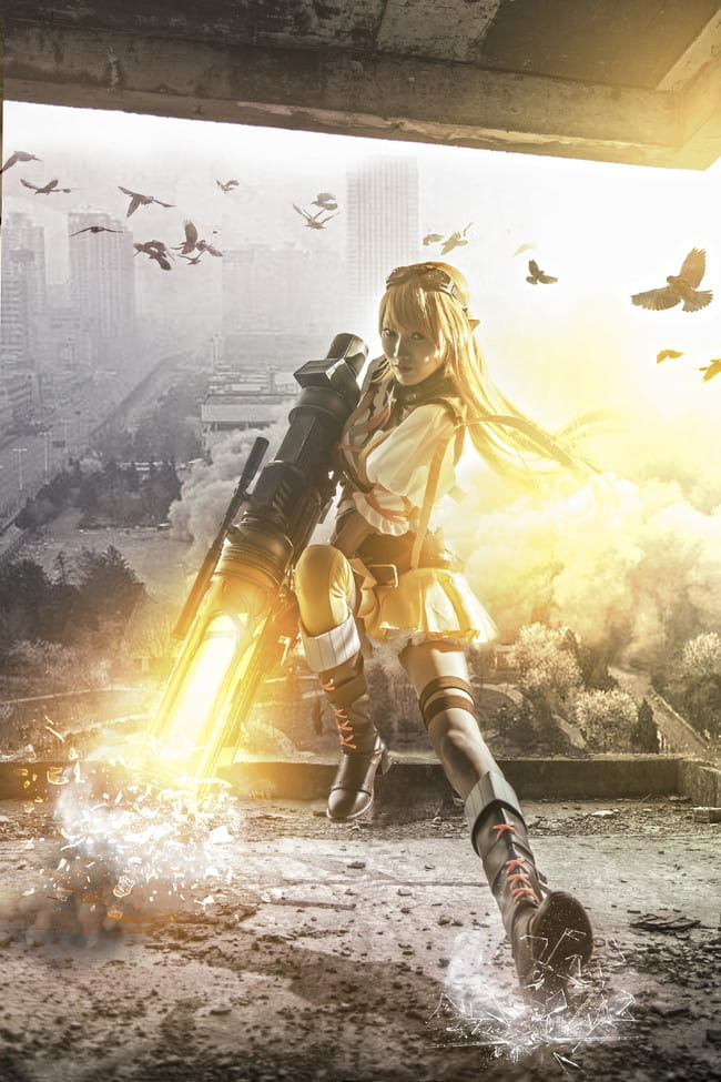 全职高手 苏沐橙沐雨橙风cosplay图片