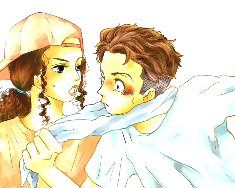 井上彩子和宫城良田手机主题