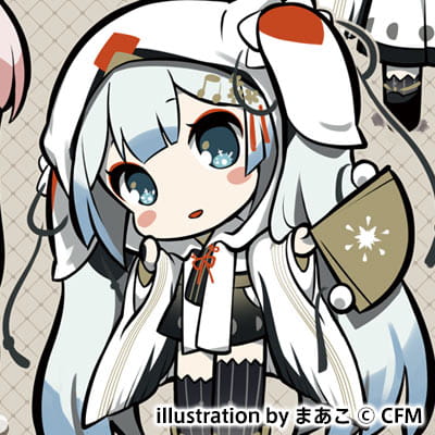 2018雪初音  二次元头像女生呆萌