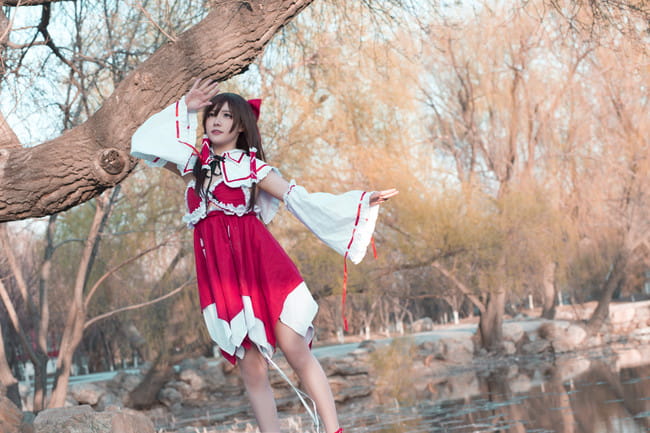 东方project 博丽灵梦cosplay