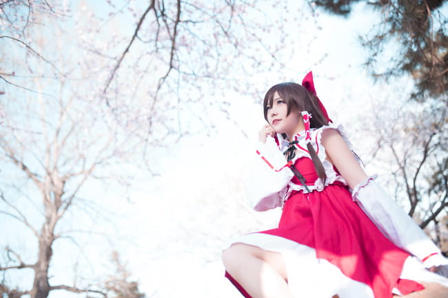 东方project 博丽灵梦cosplay