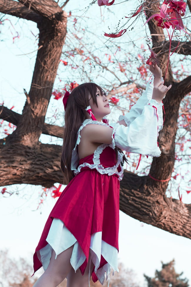 东方project 博丽灵梦cosplay