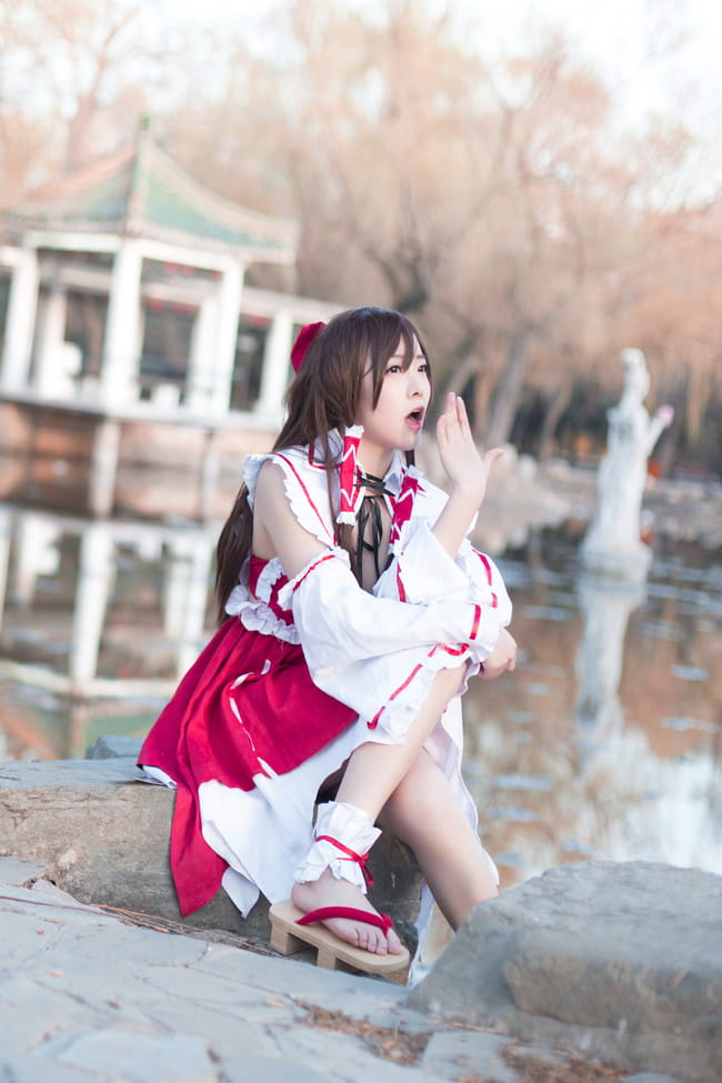 东方project 博丽灵梦cosplay