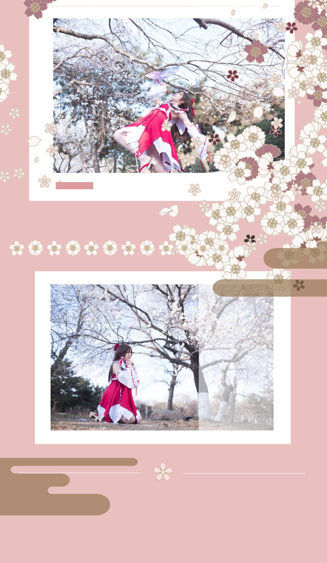 东方project 博丽灵梦cosplay