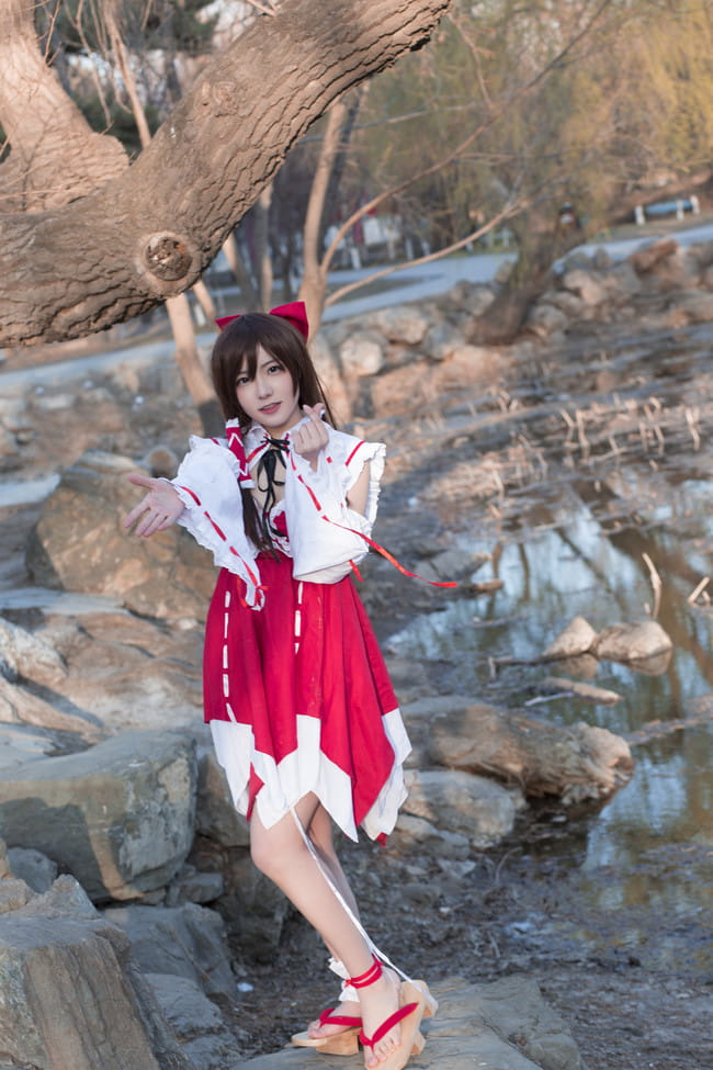 东方project 博丽灵梦cosplay