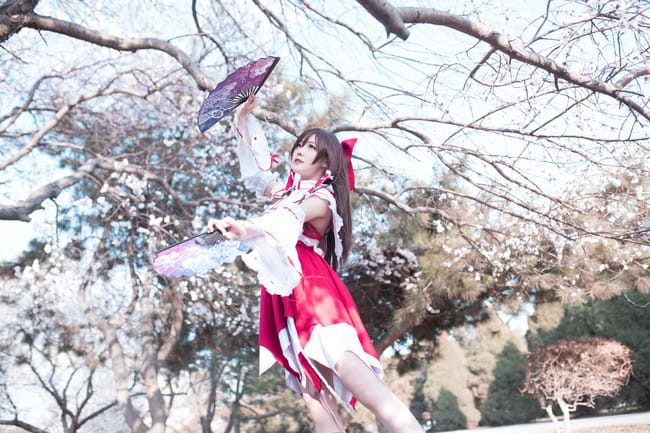 东方project 博丽灵梦cosplay