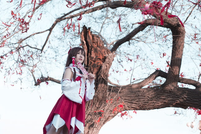 东方project 博丽灵梦cosplay