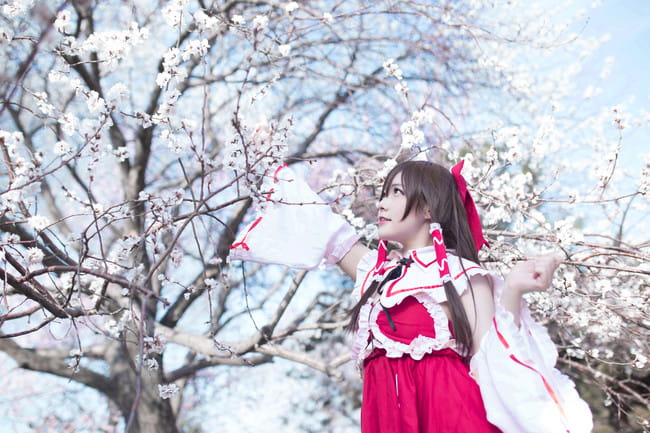 东方project 博丽灵梦cosplay