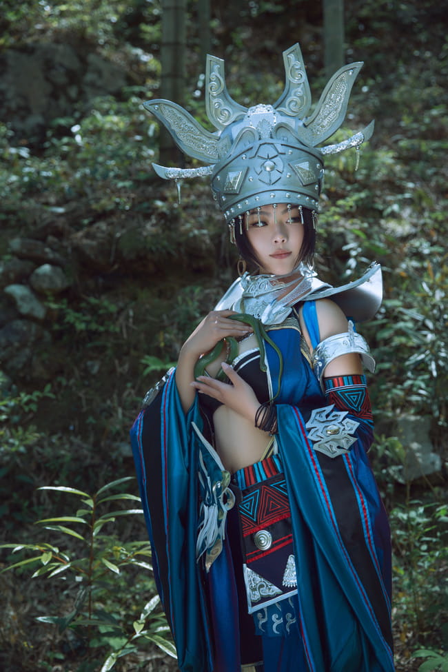 剑侠情缘网络版叁  五毒成女 cosplay图片