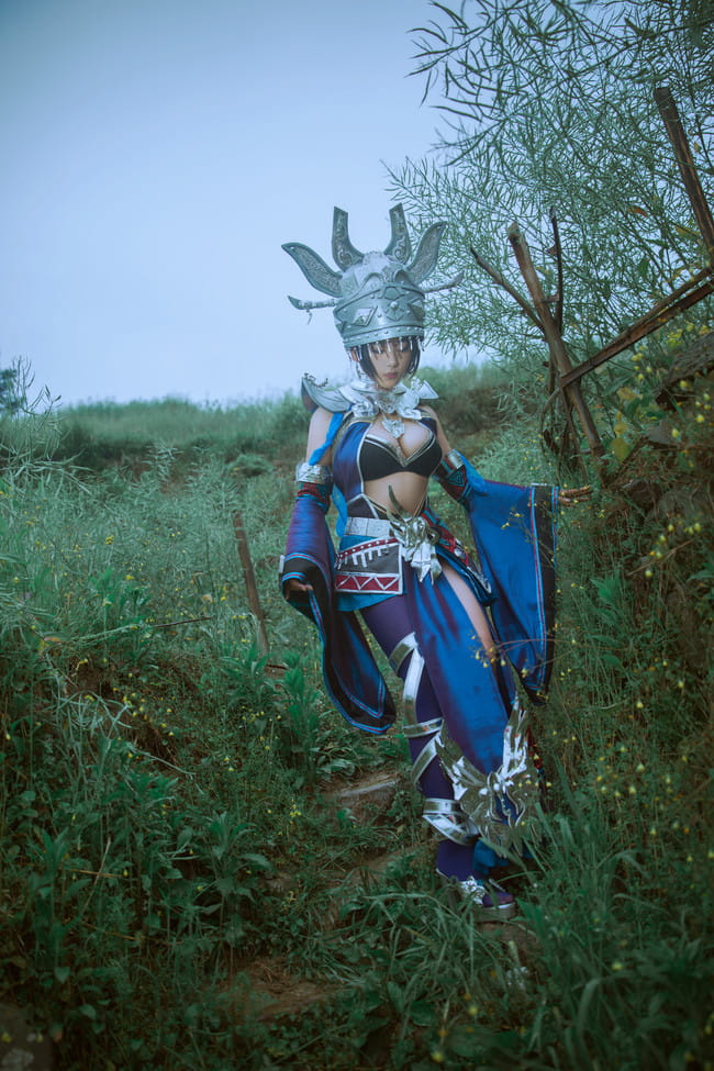 剑侠情缘网络版叁  五毒成女 cosplay图片