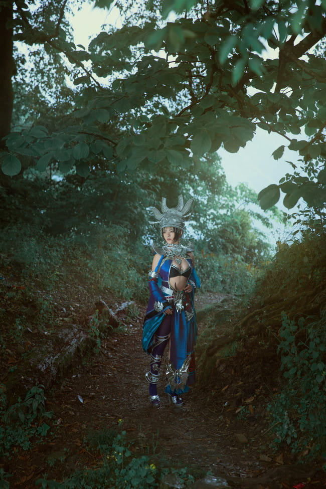 剑侠情缘网络版叁  五毒成女 cosplay图片