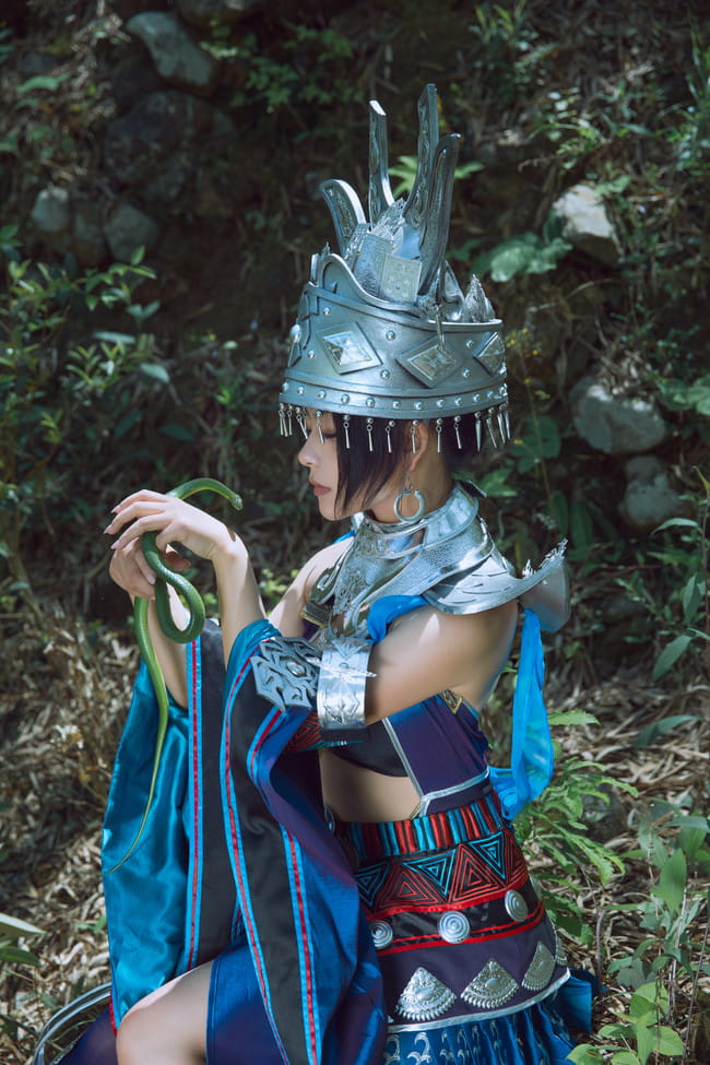 剑侠情缘网络版叁  五毒成女 cosplay图片