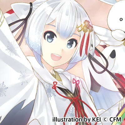 2018雪初音  二次元头像女生呆萌