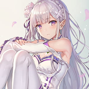 《爱蜜莉雅》 二次元头像女生呆萌