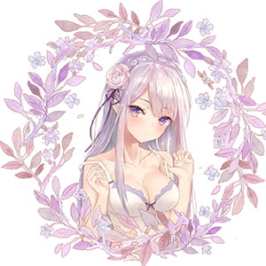 《爱蜜莉雅》 二次元头像女生呆萌