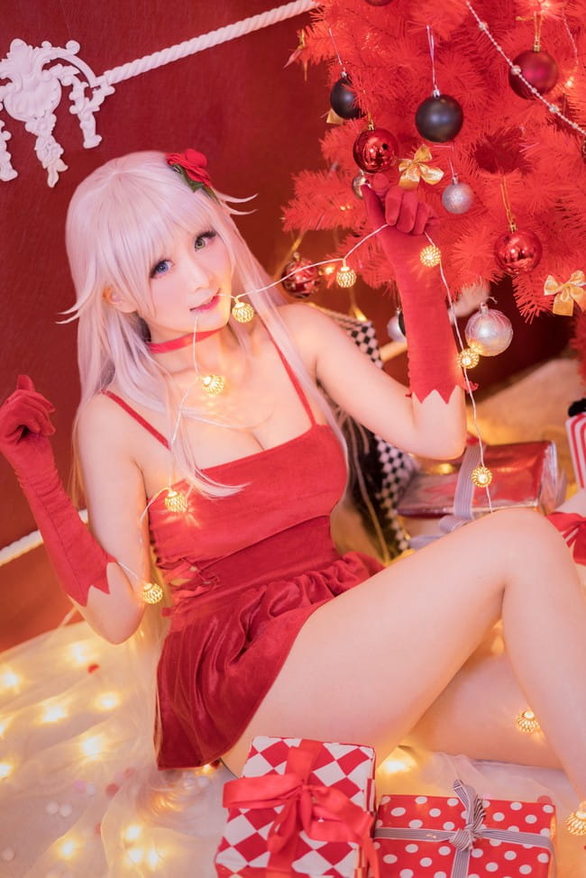 圣诞礼服NEKO 猫娘写真图片
