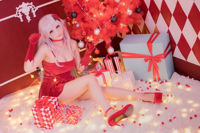 圣诞礼服NEKO 猫娘写真图片