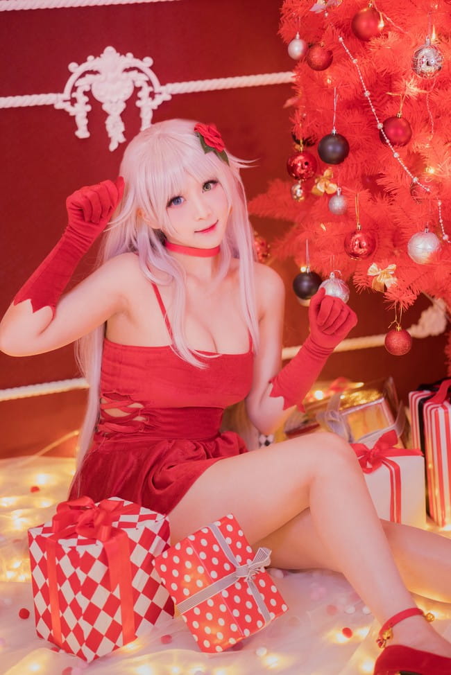 圣诞礼服NEKO 猫娘写真图片