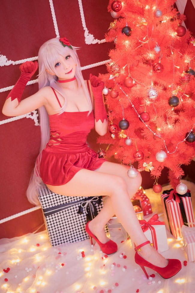 圣诞礼服NEKO 猫娘写真图片