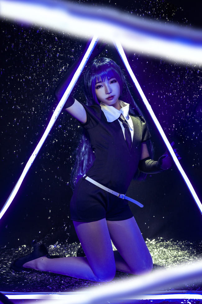 宝石之国 青金石cosplay图片(1)