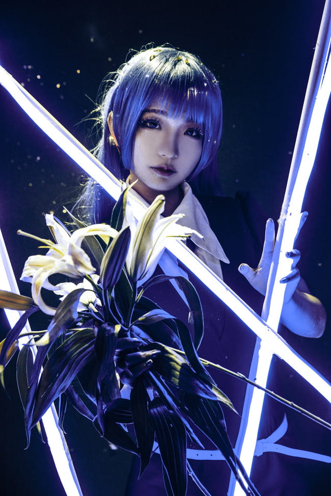 宝石之国 青金石cosplay图片(1)