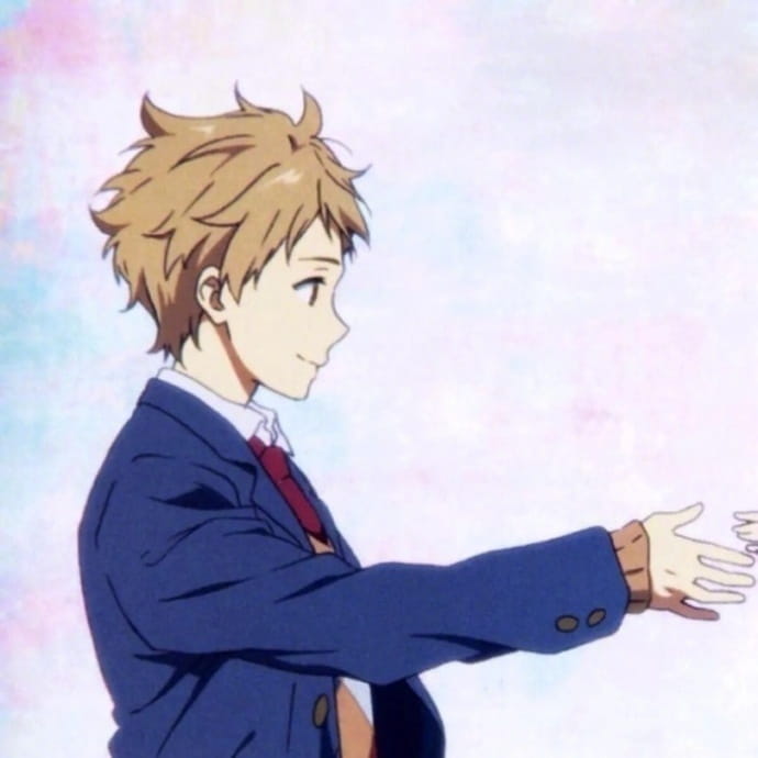 希望喜欢与合适可以撞个满怀 二次元动漫情侣头像