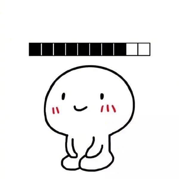 乖巧坐姿表情包