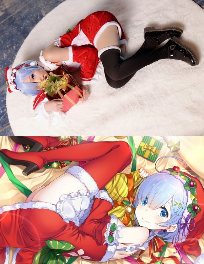 圣诞快乐，我把蕾姆送给你当礼物