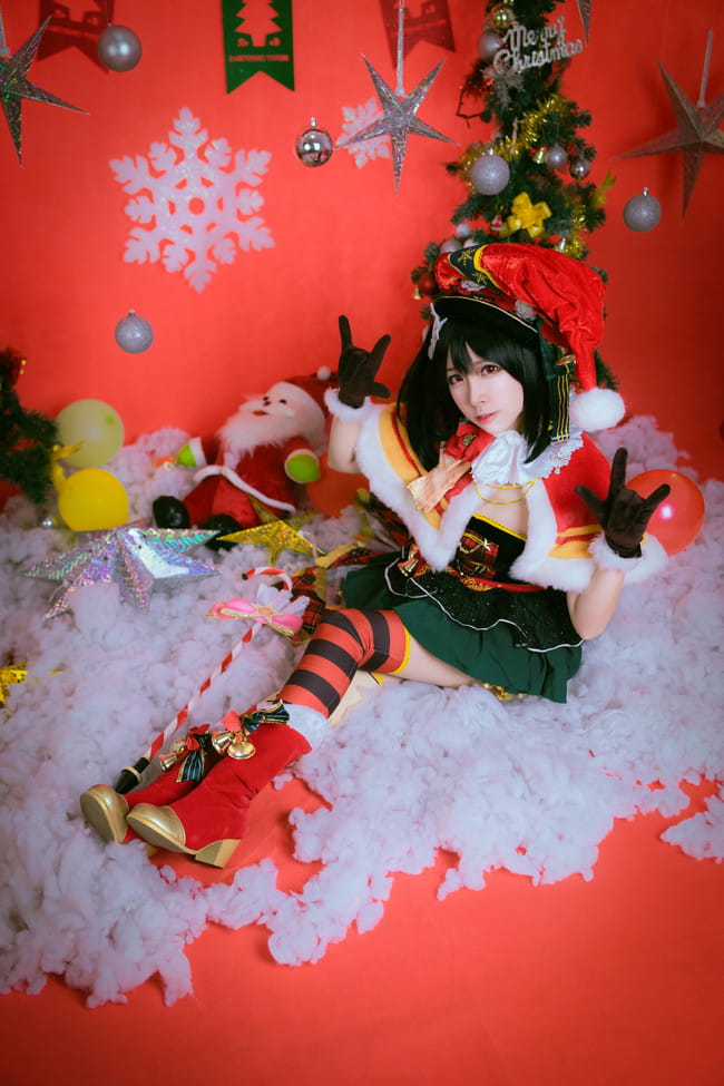 NicoNicoNi~圣诞快乐 lovelive cosplay